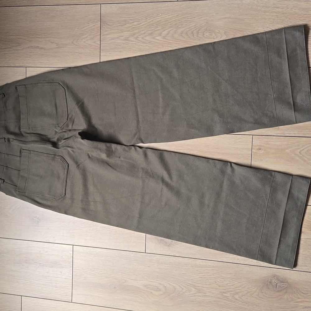 Anthropologie Maeve The Colette Cropped Wide-Leg Pants Sz 25 - Picture 6 of 12